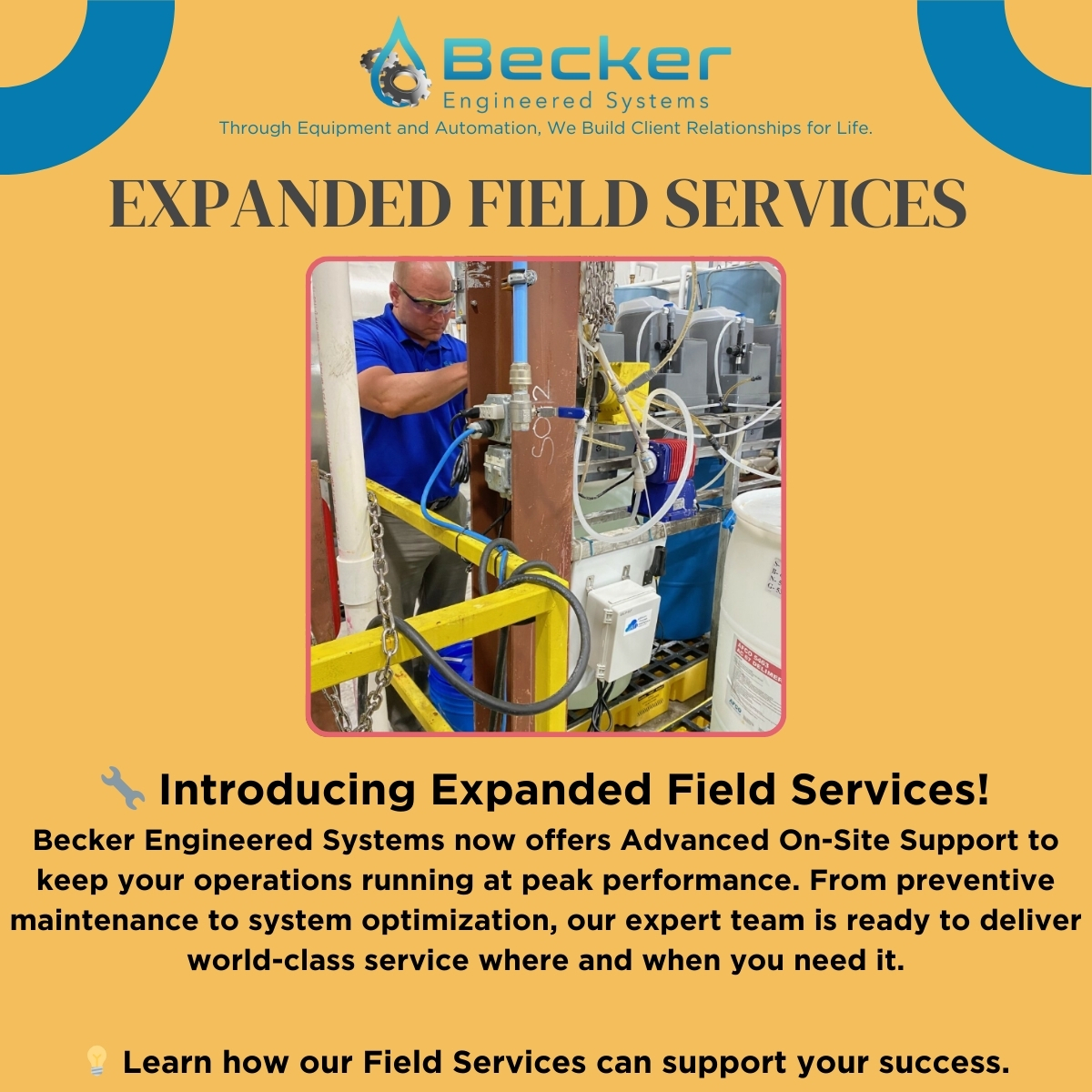 Maximize System Reliability & Efficiency with Expert Field Services